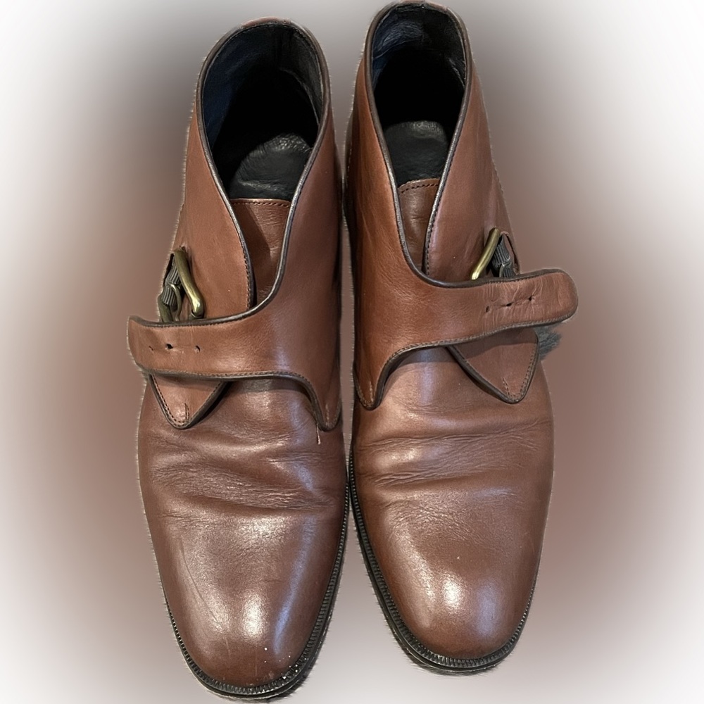 Vero cuoio monkstrap boots